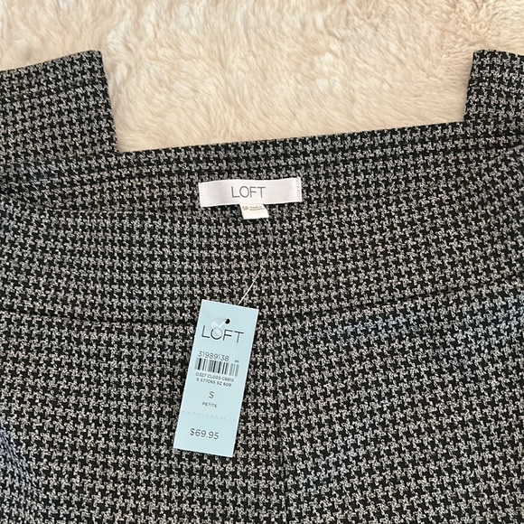 Loft Black/Gray Pants - Picture 3 of 3